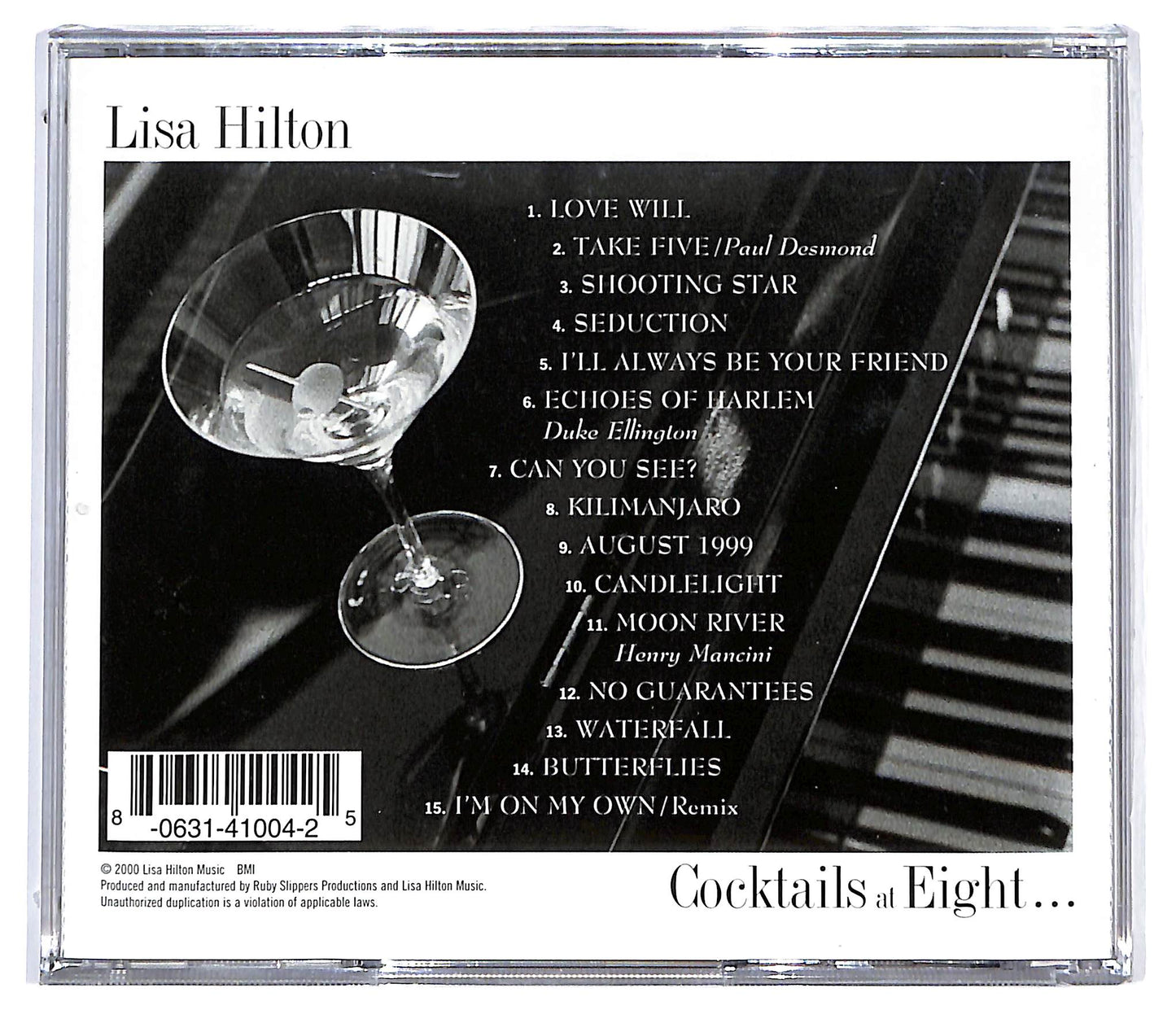 EBOND Lisa Hilton - Cocktails At Eight CD CD133012