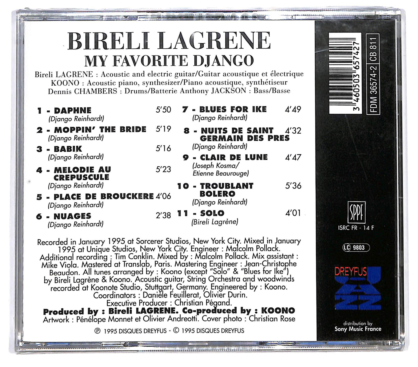 EBOND Bireli Lagrene - My Favorite Django CD CD133028