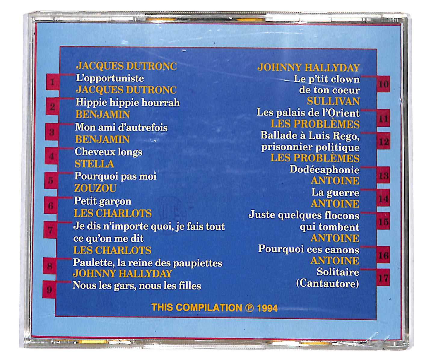 EBOND Various - Les Garcons Du Ye-ye CD CD133124