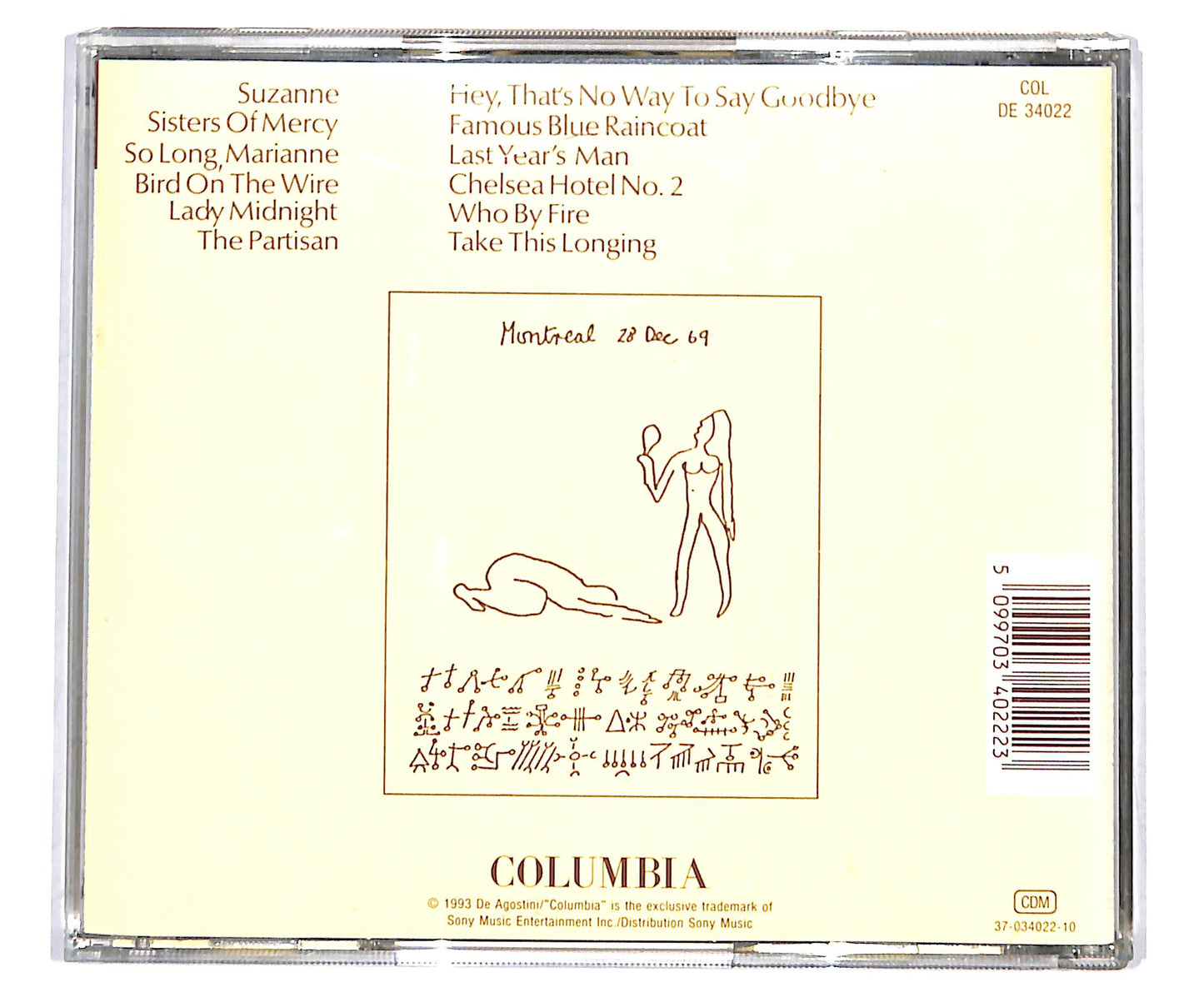 EBOND Leonard Cohen - Greatest Hits CD CD133126
