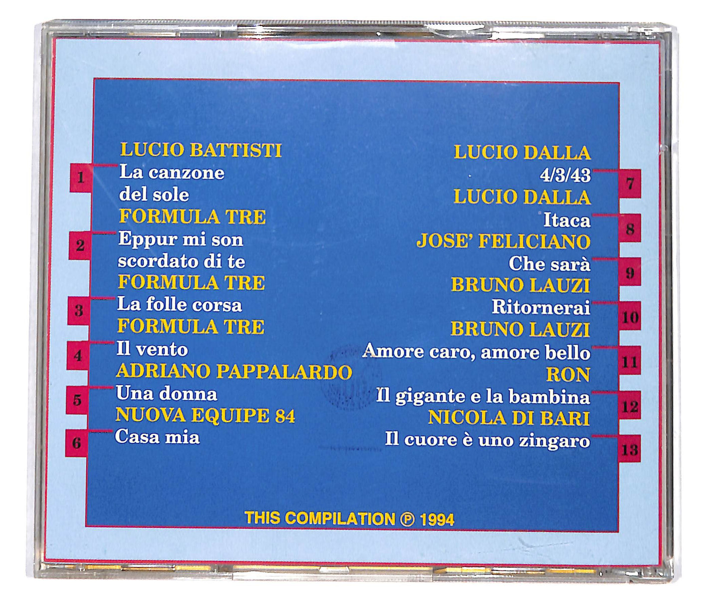 EBOND Various - La Canzone Del Sole CD CD133149