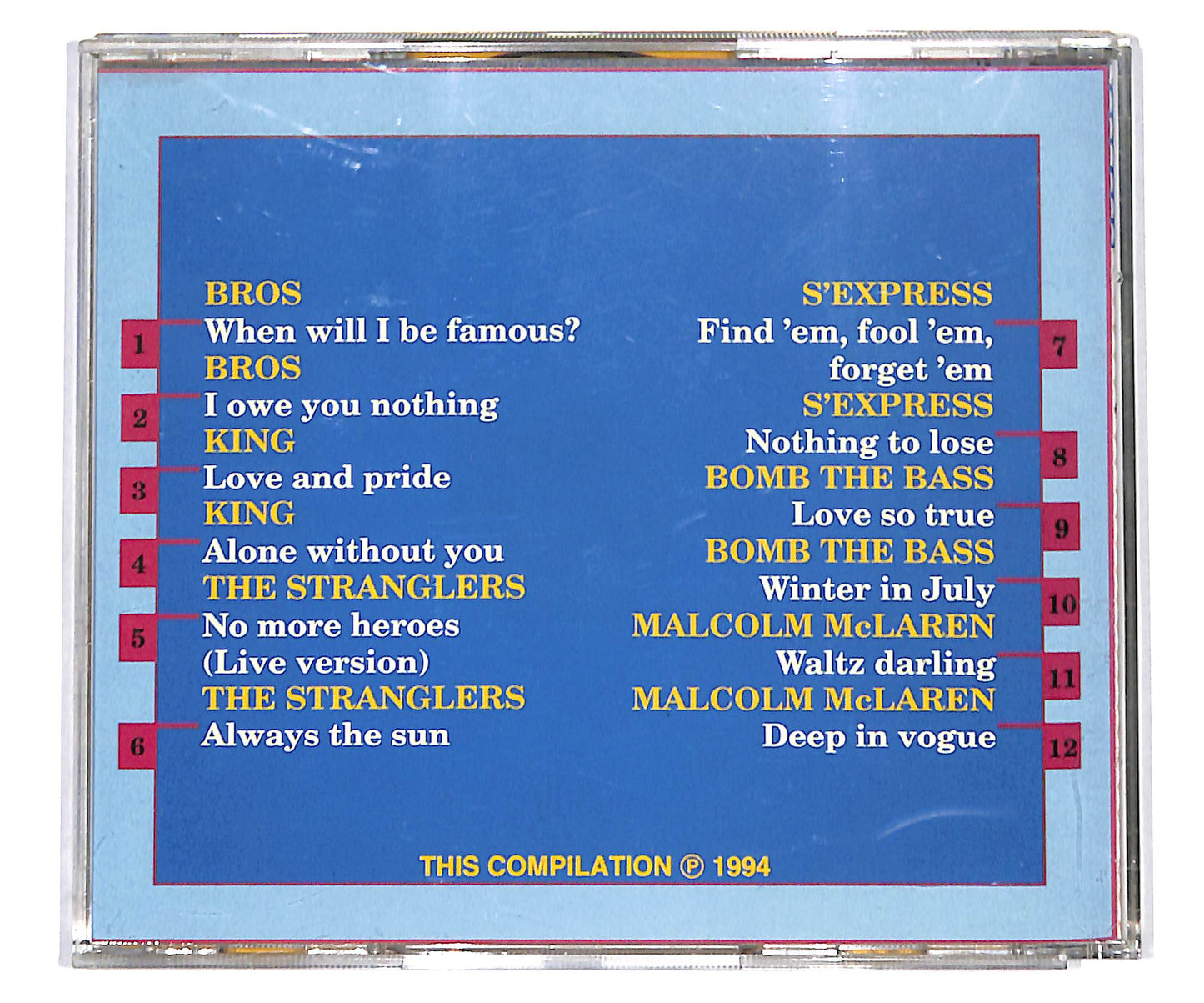 EBOND Various - A Post Punk World CD CD133154