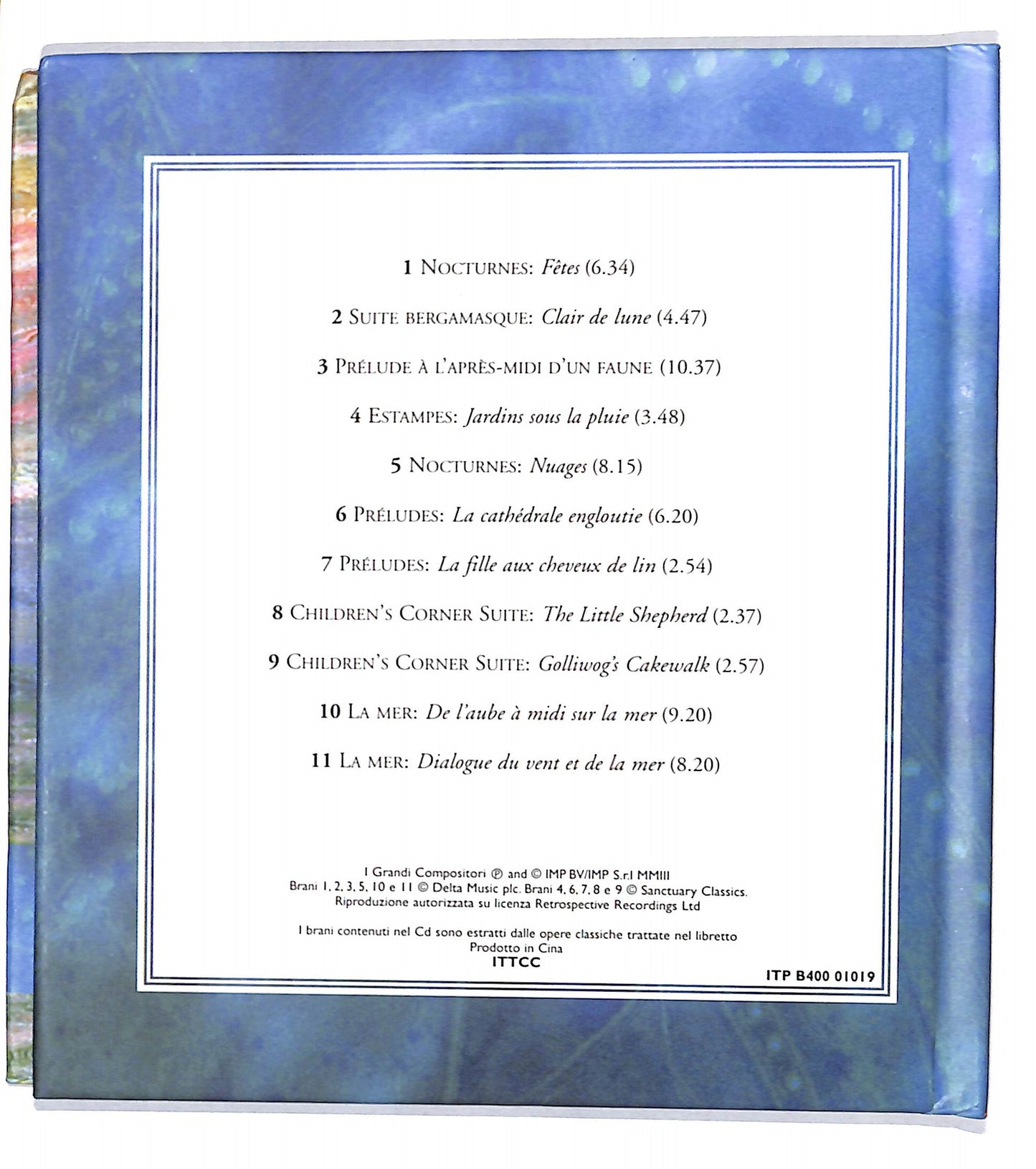 EBOND Debussy - Immagini E Impressioni CD CD133205