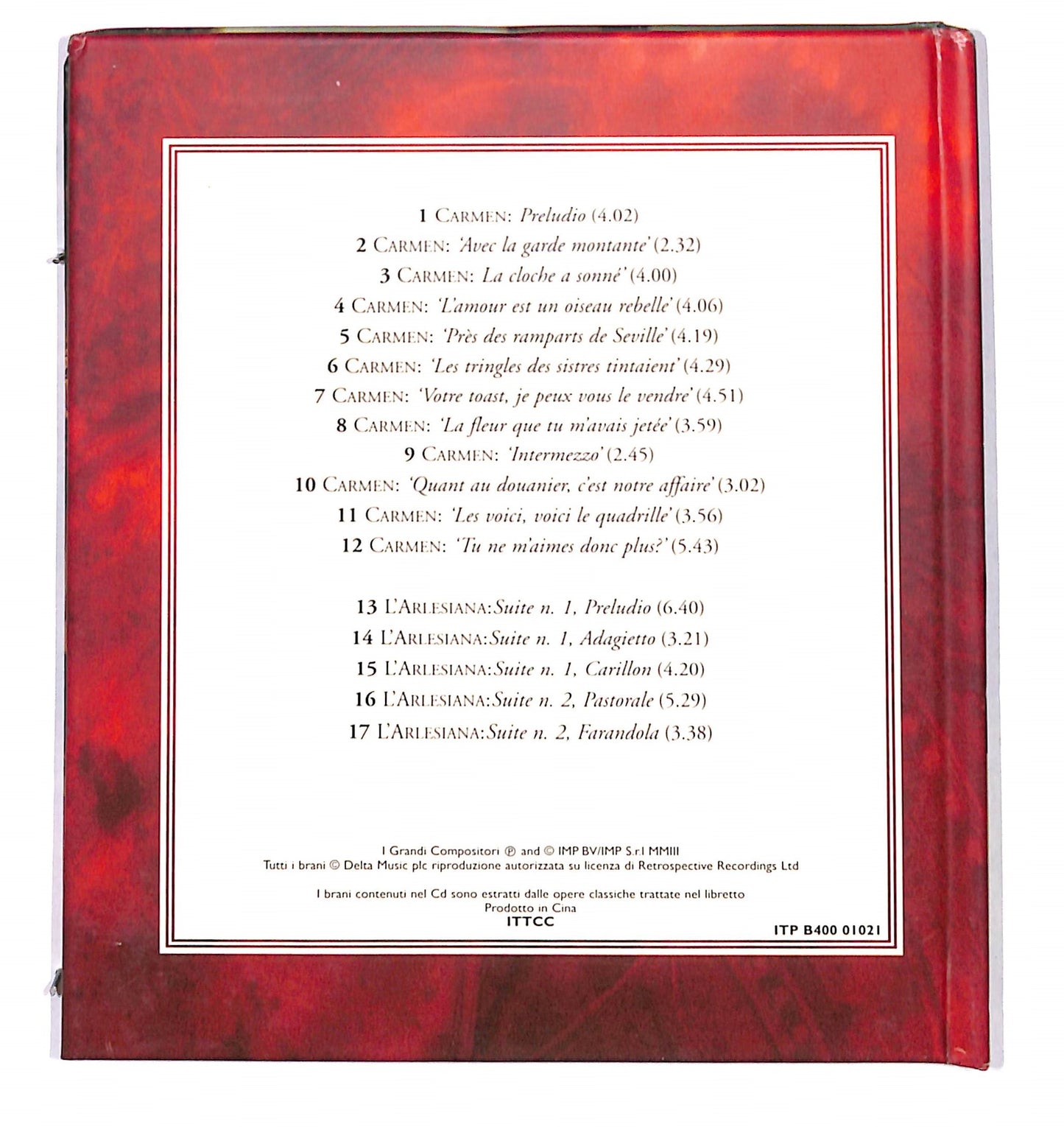 EBOND Bizet - La Passione E La Tragedia CD CD133232