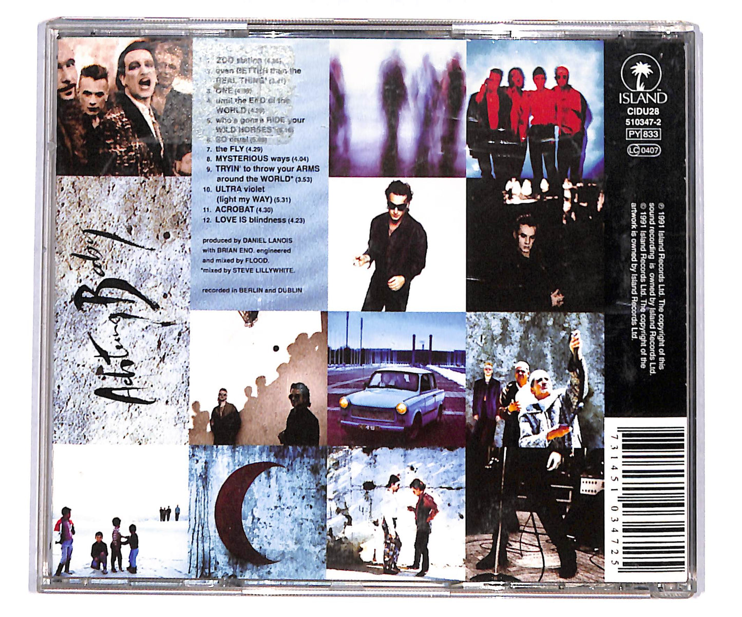 EBOND U2 - Achtung Baby CD CD133250