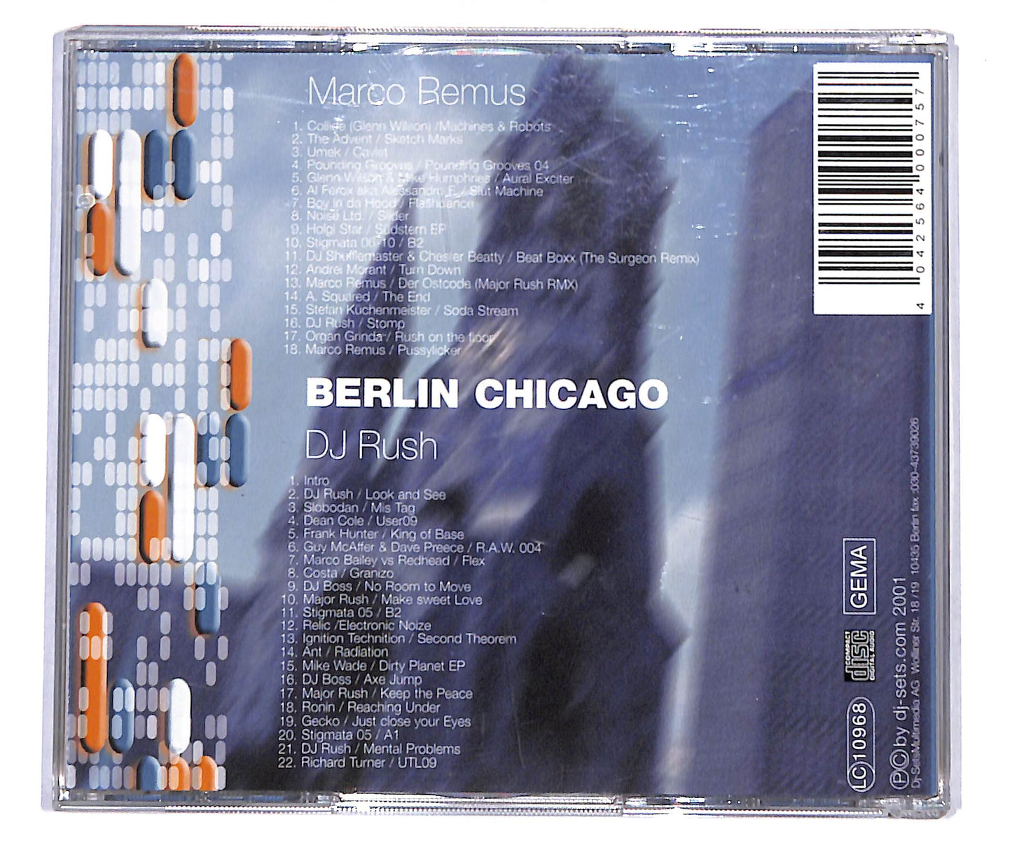 EBOND Marco Remus DJ Rush - Berlin Chicago CD CD133301