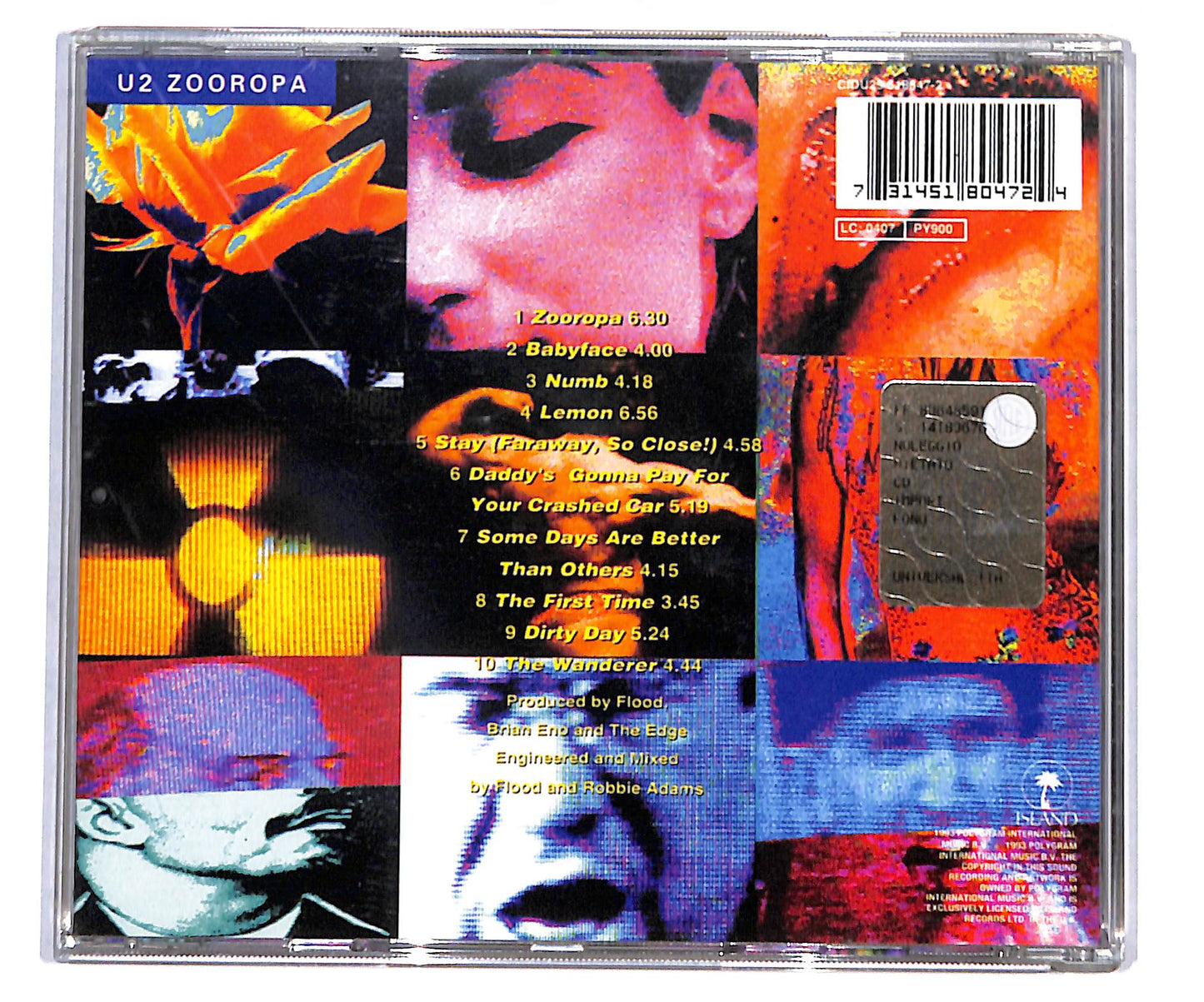 EBOND U2 - Zooropa CD CD133306