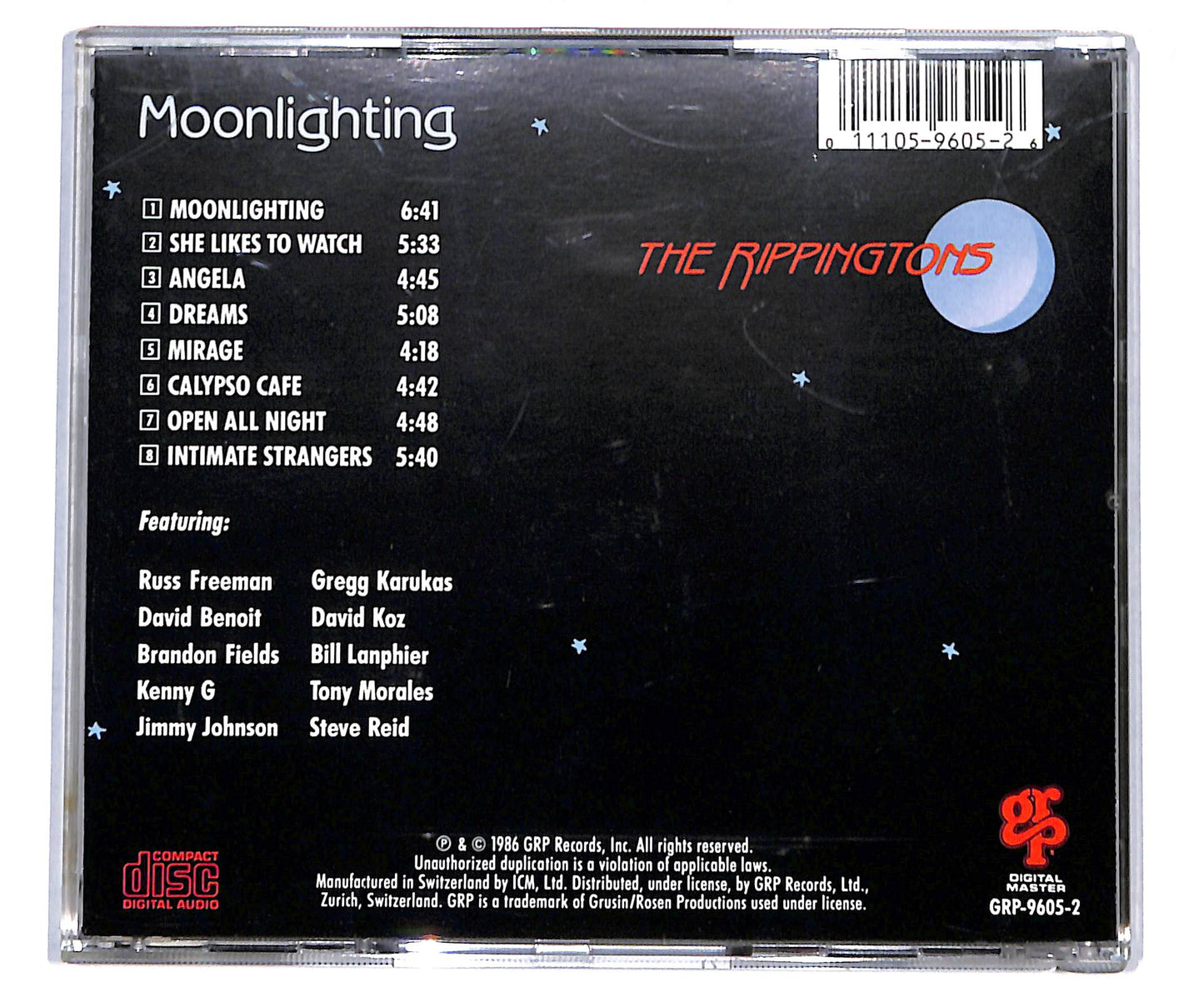 EBOND The Rippingtons - Moonlighting CD CD133317