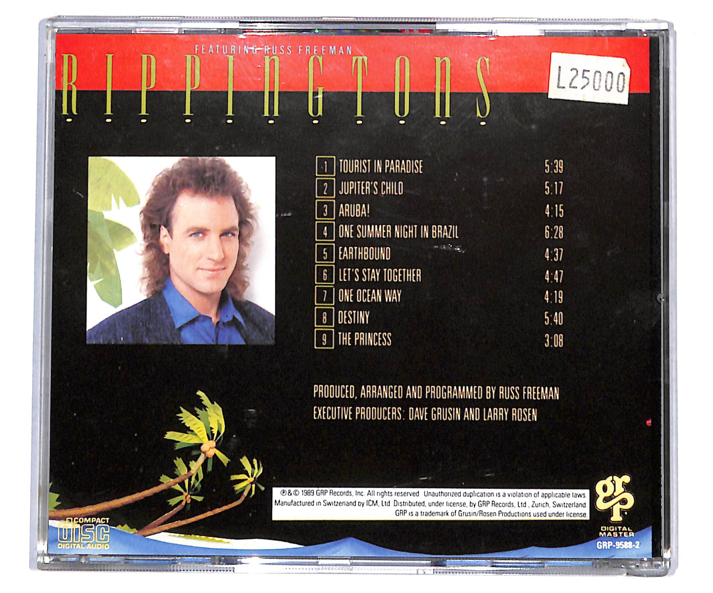 EBOND The Rippingtons - Tourist In Paradise CD CD133318