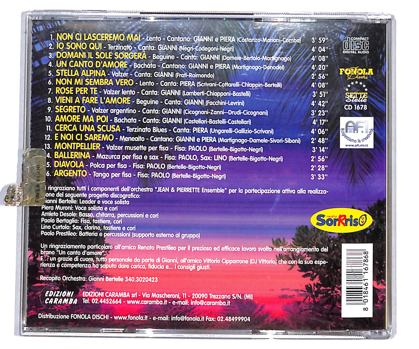 EBOND Jean & Pierrette ensemble - non ci lasciamo mai CD CD133328