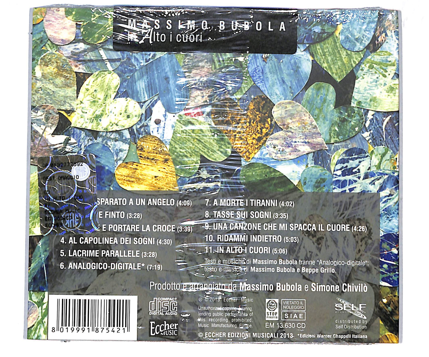 EBOND Massimo Bubola - In Alto i cuori CD CD133336
