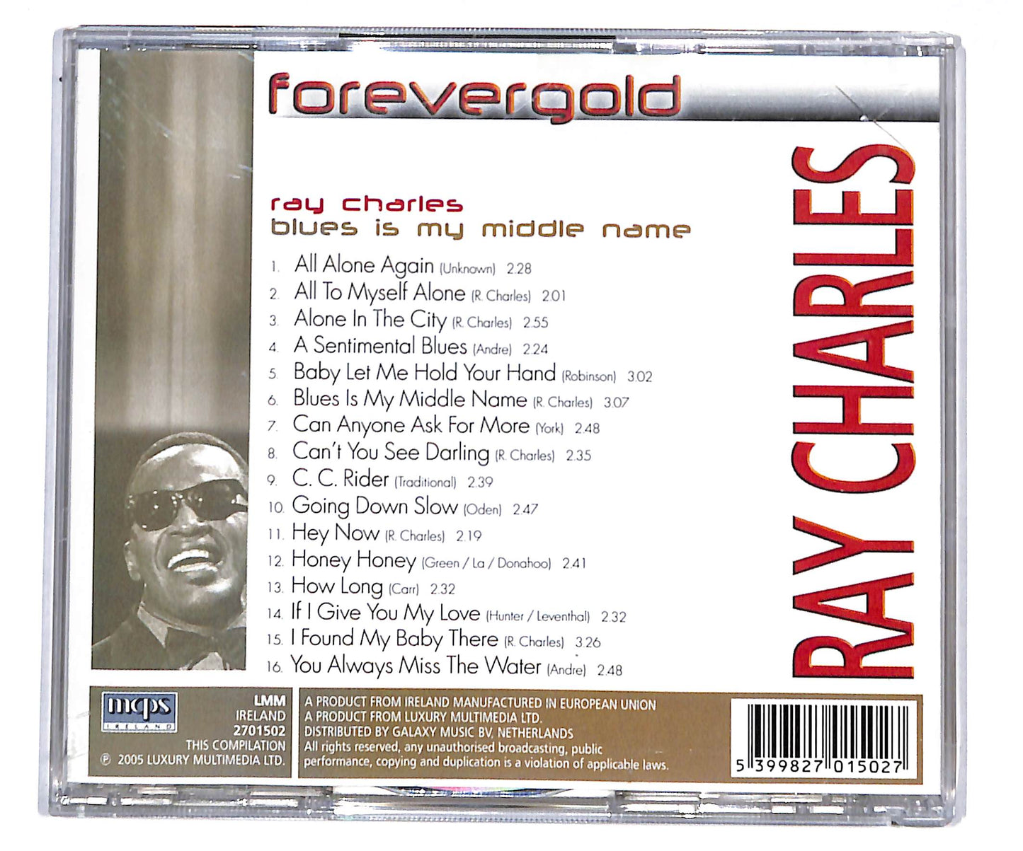 EBOND Ray Charles - Blues Is My Middle Name CD CD133338