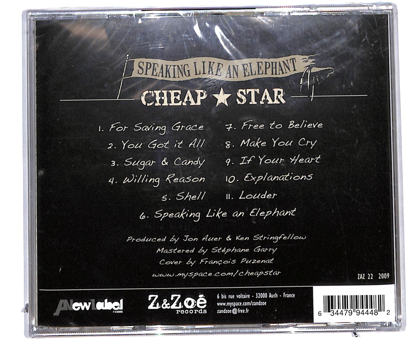 EBOND Cheap Star - Speaking Like An Elephant CD CD133417