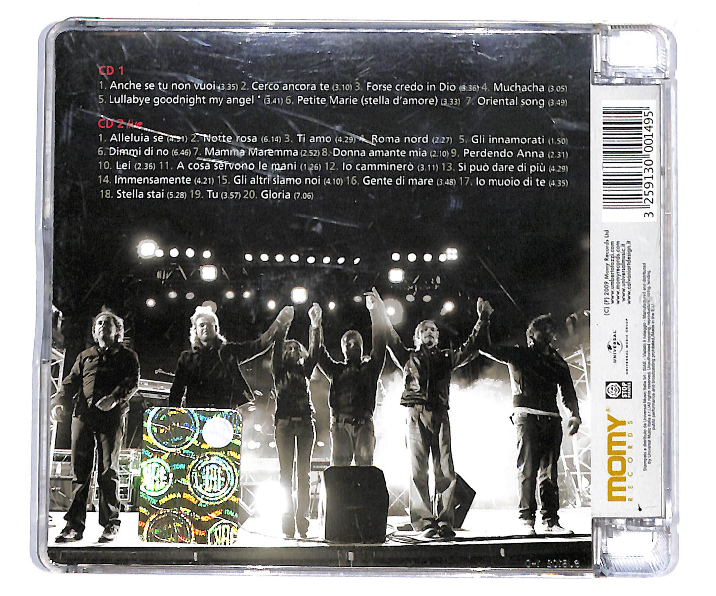 EBOND Umberto Tozzi - Non Solo Live SJB CD CD133420