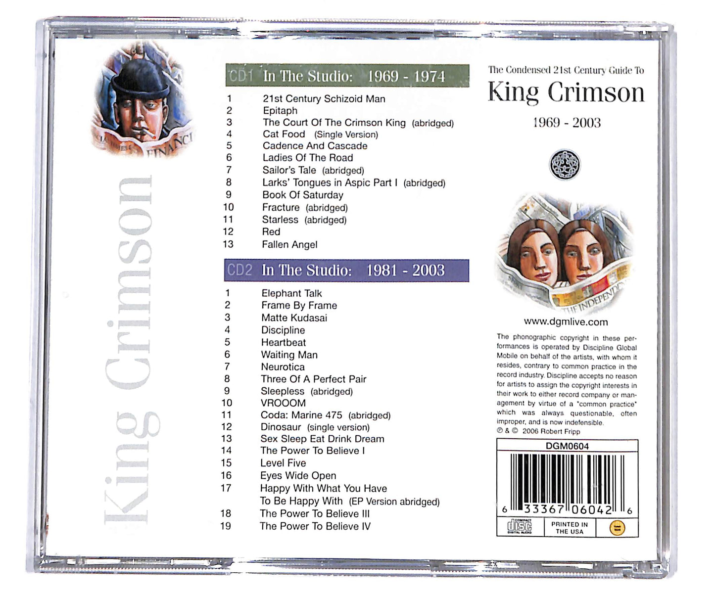 EBOND King Crimson - King Crimson 1969 - 2003 CD CD133423