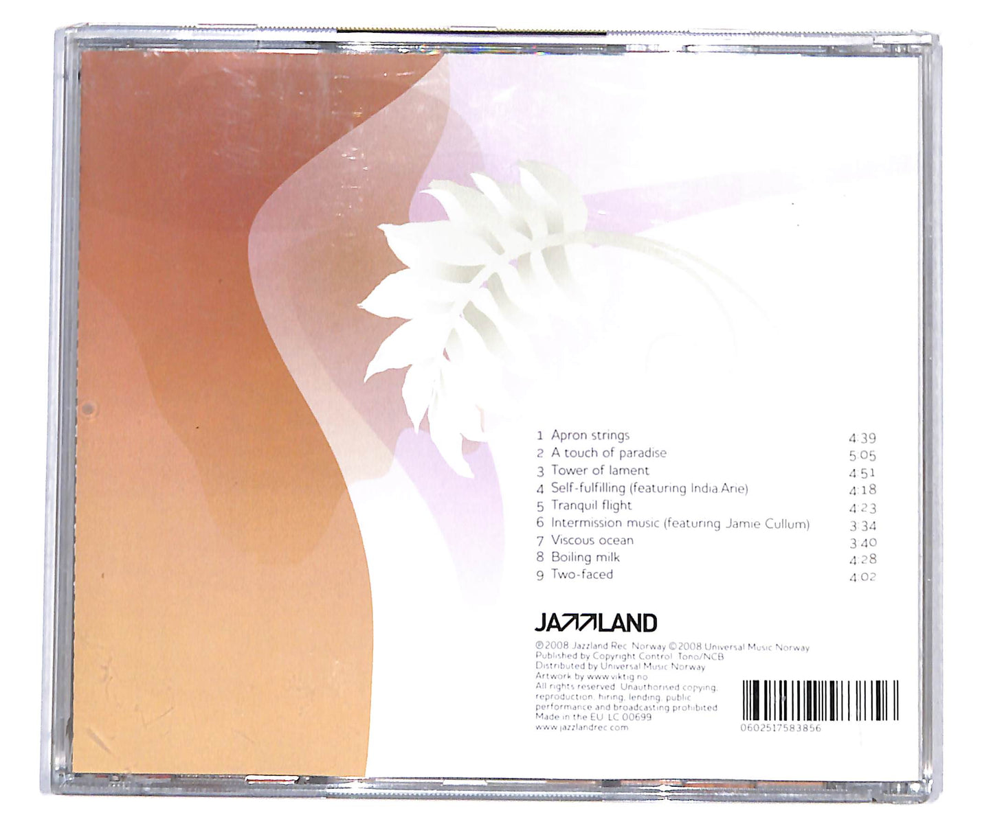 EBOND Beady Belle - Belvedere CD CD133425