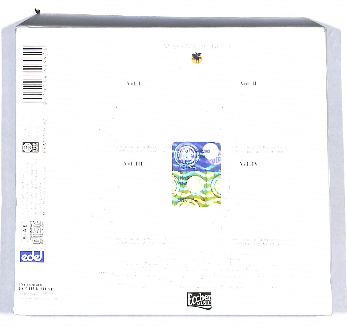 EBOND Massimo Bubola - Il Cavaliere Elettrico Live CD CD133429