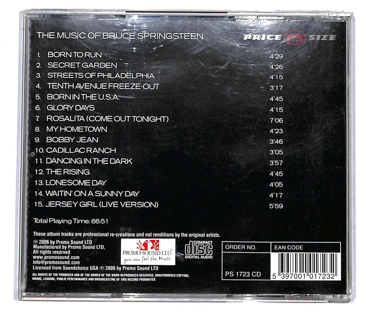 EBOND Various - The Music Of Bruce Springsteen CD CD133446