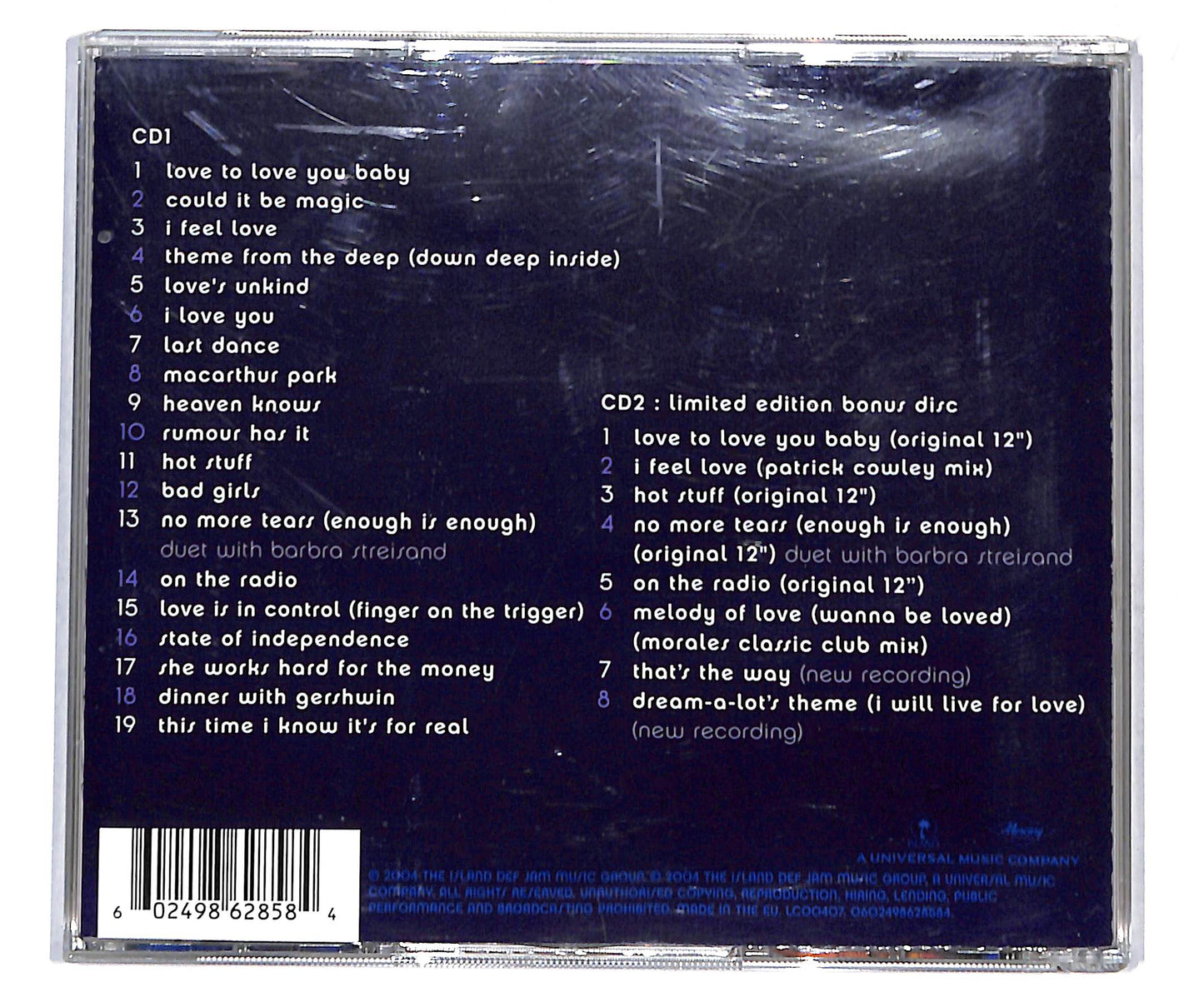 EBOND Donna Summer - The Journey • The Very Best Of Donna Summer CD CD133454