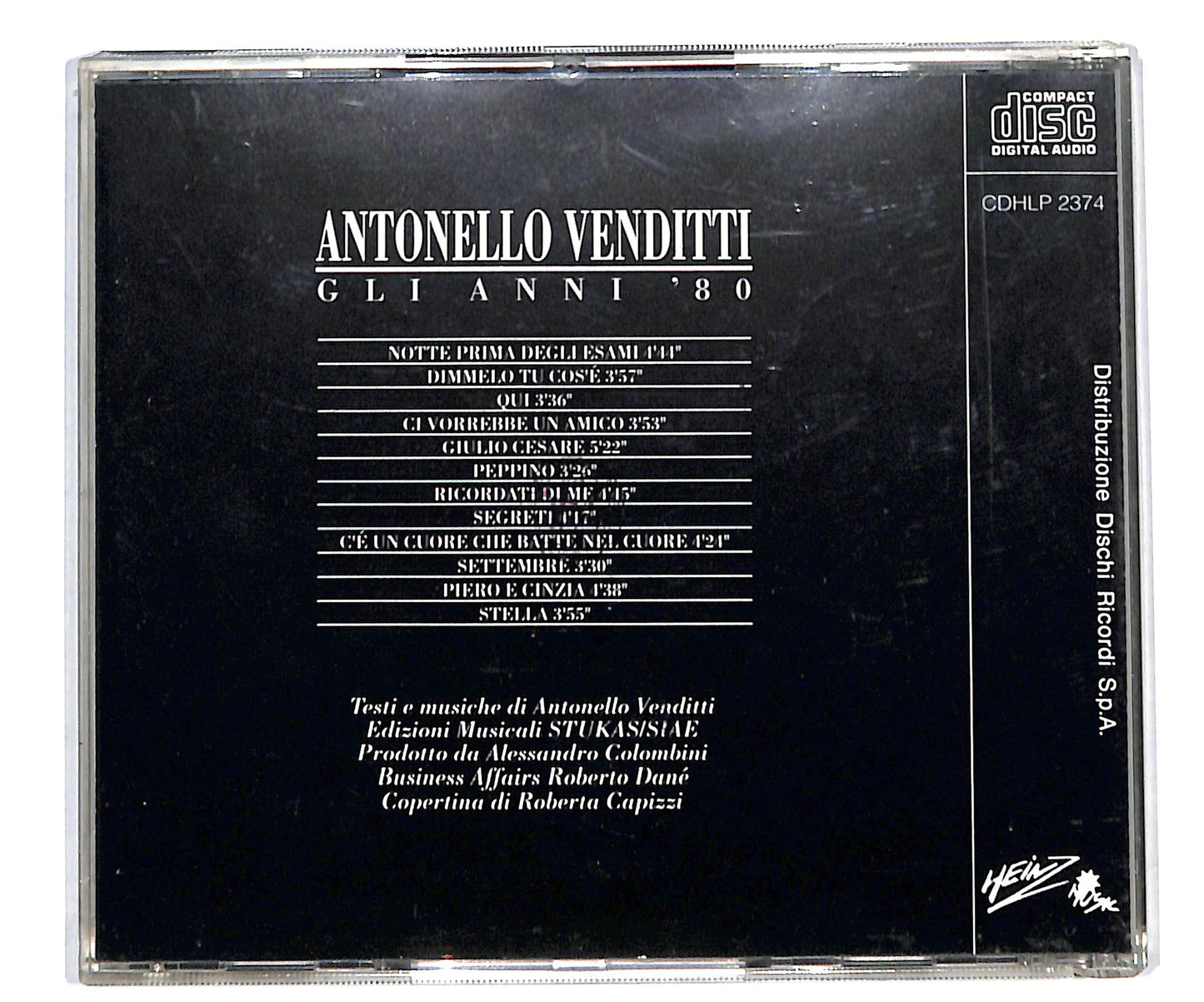 EBOND Antonello Venditti - Gli Anni '80 CD CD133509