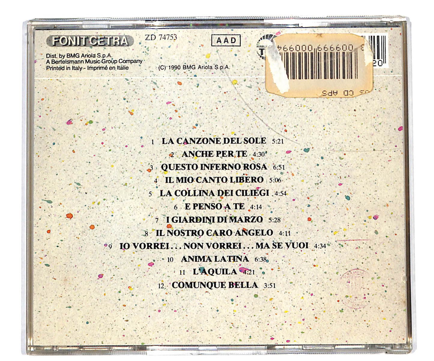 EBOND Lucio Battisti - Lucio Battisti CD CD133518