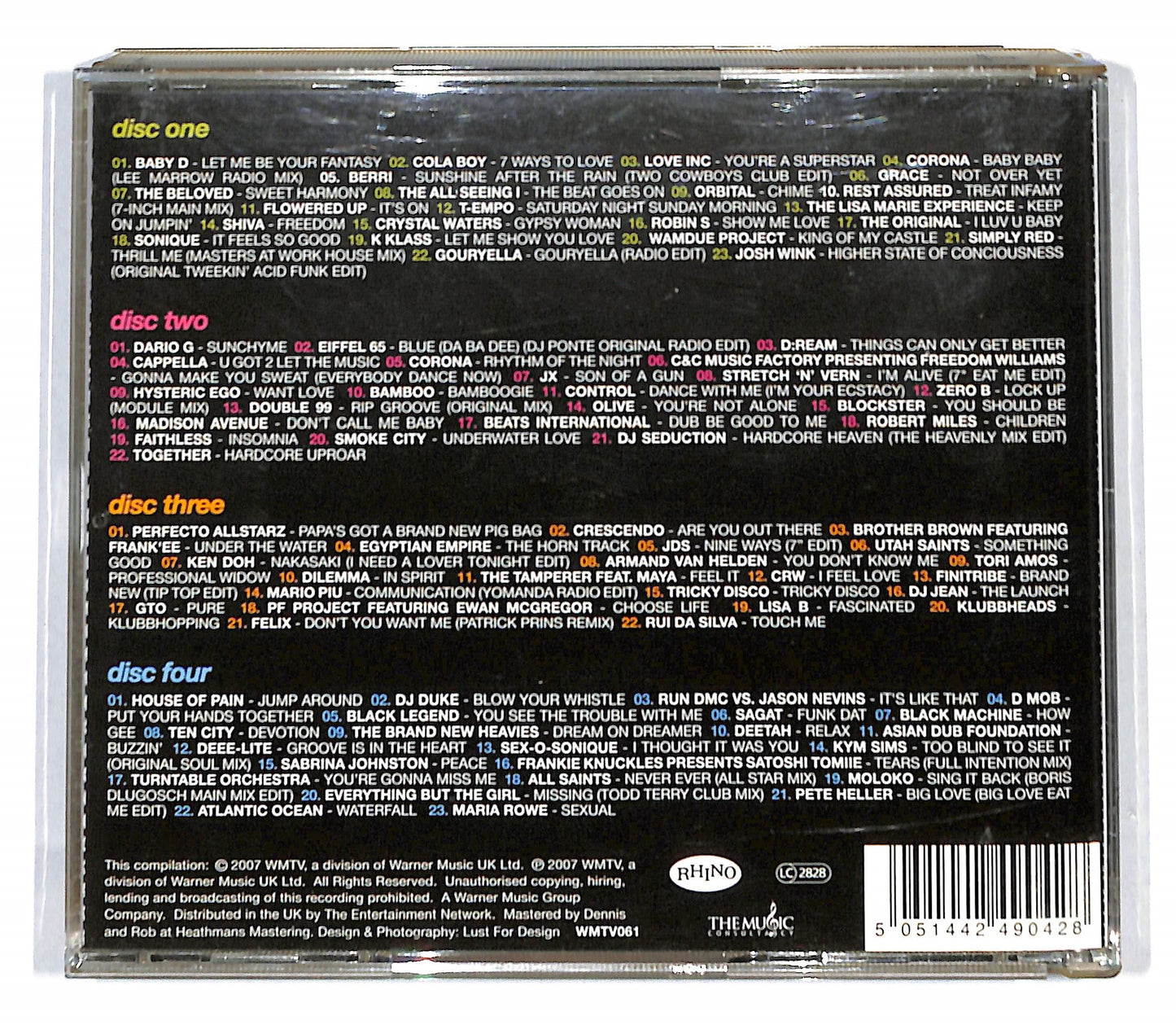 EBOND Various - 90 Club Hits From The 90's CD CD133536