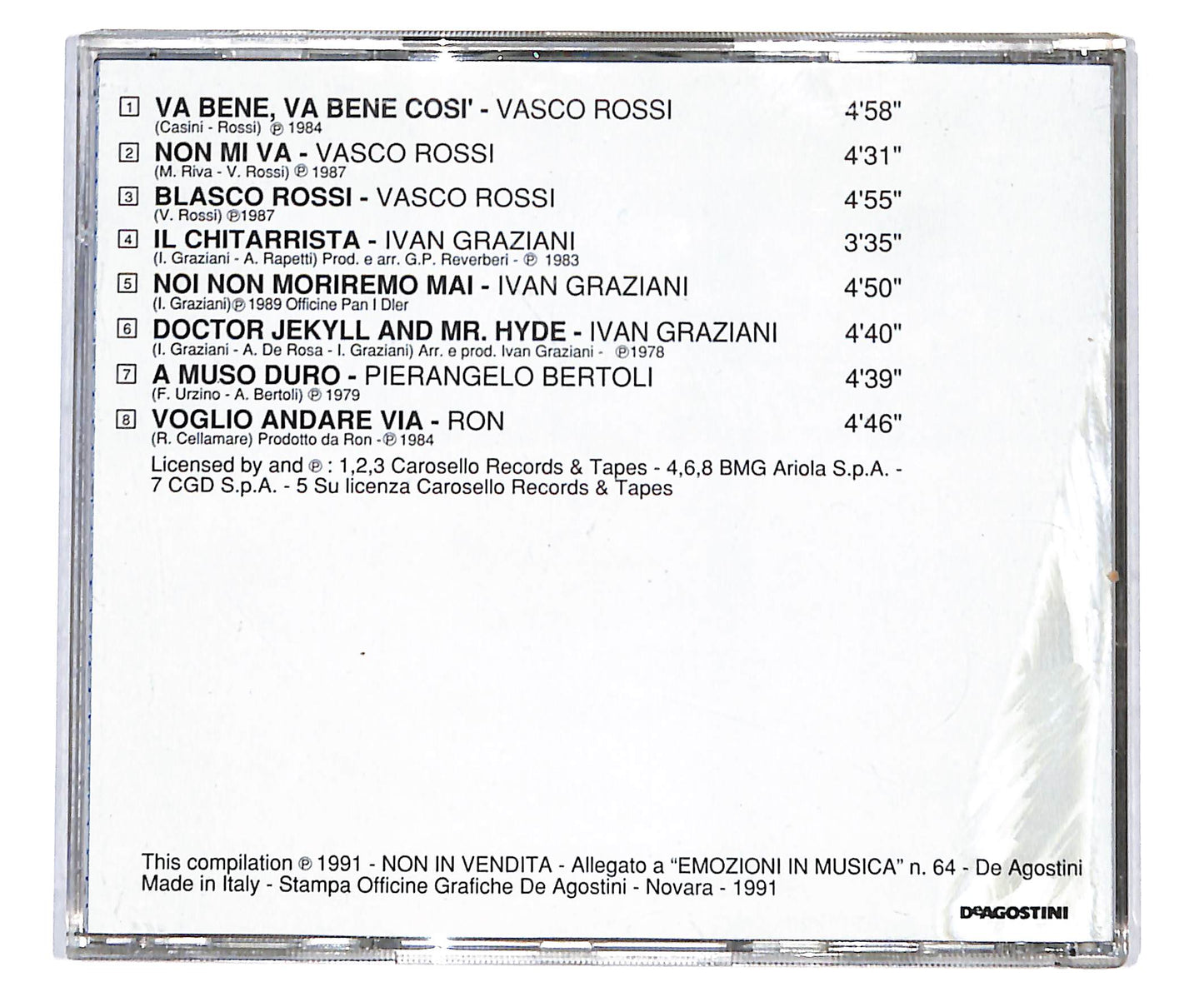 EBOND Various - Noi Non Moriremo Mai CD CD133550