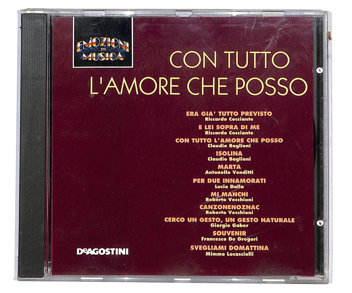 EBOND Various - Con Tutto L'Amore Che Posso CD CD133556