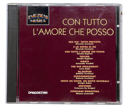 EBOND Various - Con Tutto L'Amore Che Posso CD CD133556