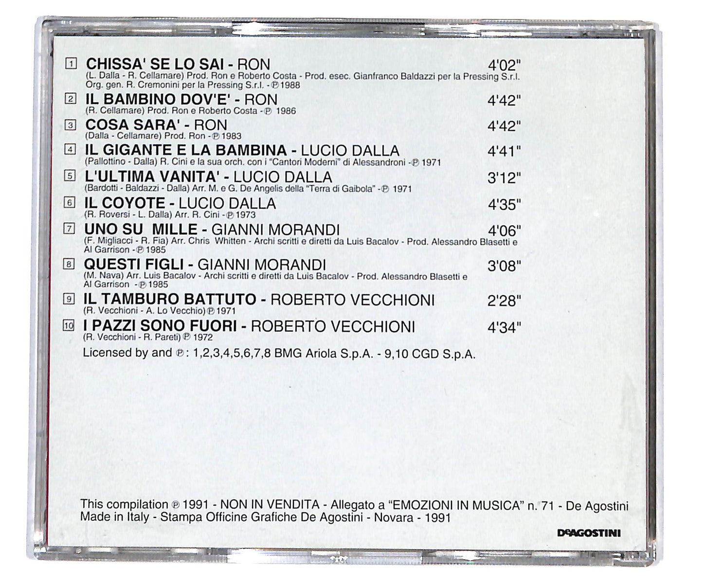 EBOND Various - Le Ultime Vanita CD CD133558