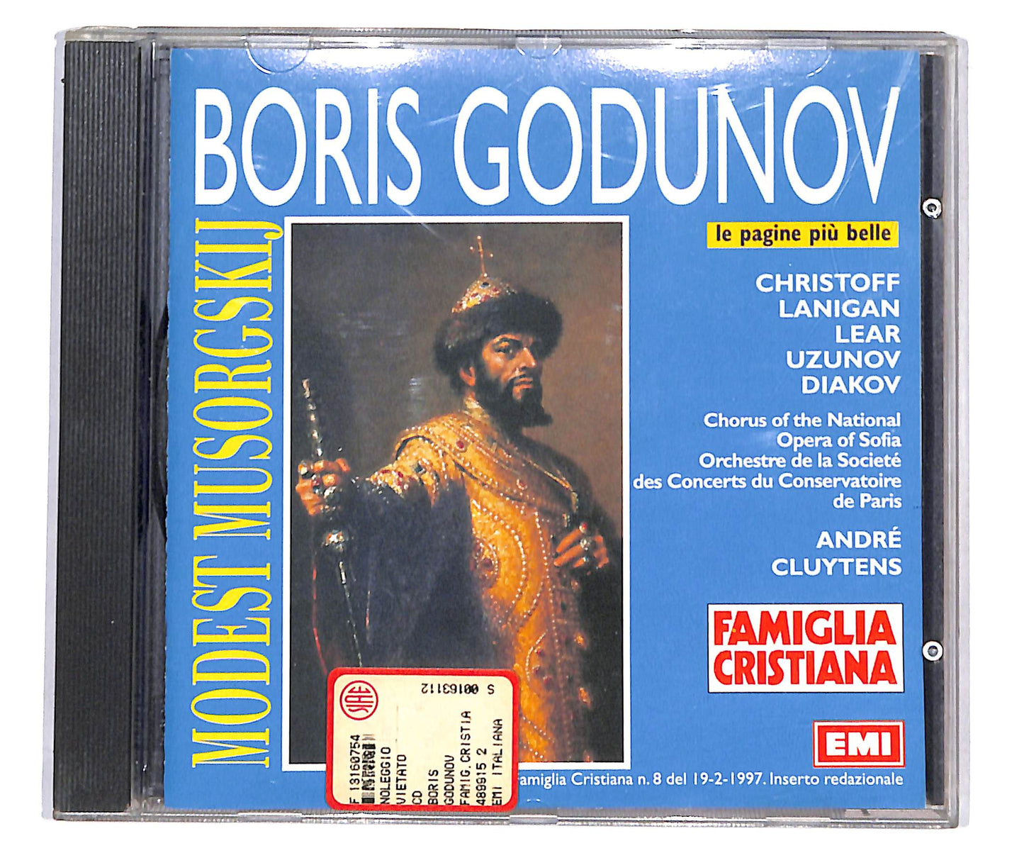 EBOND Boris Godunov - Le Pagine Piu Belle Christoff Lanigan CD CD133639