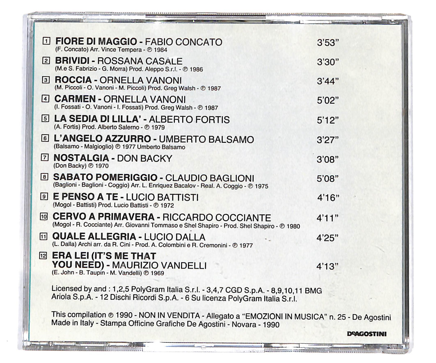 EBOND Various - Brividi CD CD133645