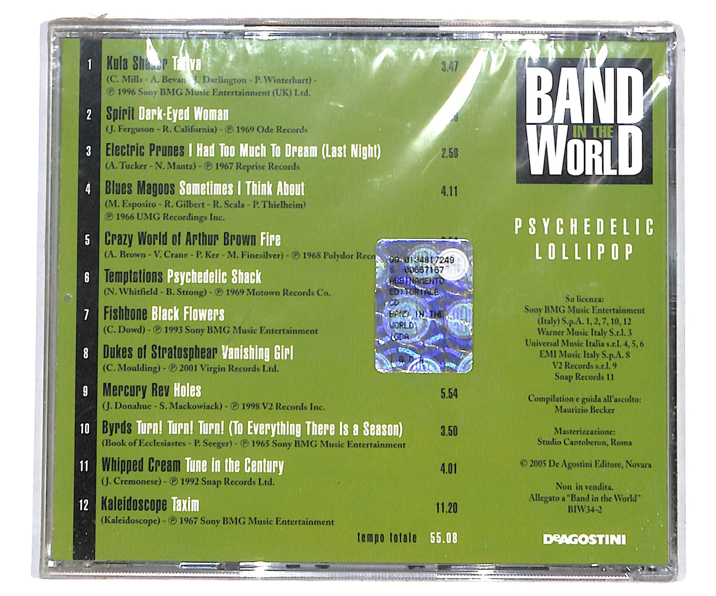 EBOND Various - Band In The World - Psychedelic Lollipop CD CD133646