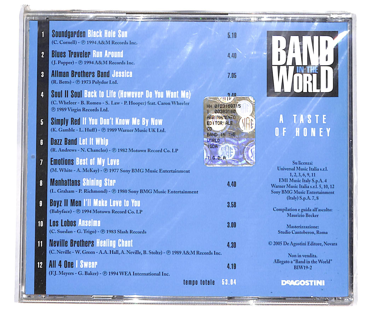 EBOND Various - Band In The World - A Taste Of Honey CD CD133648
