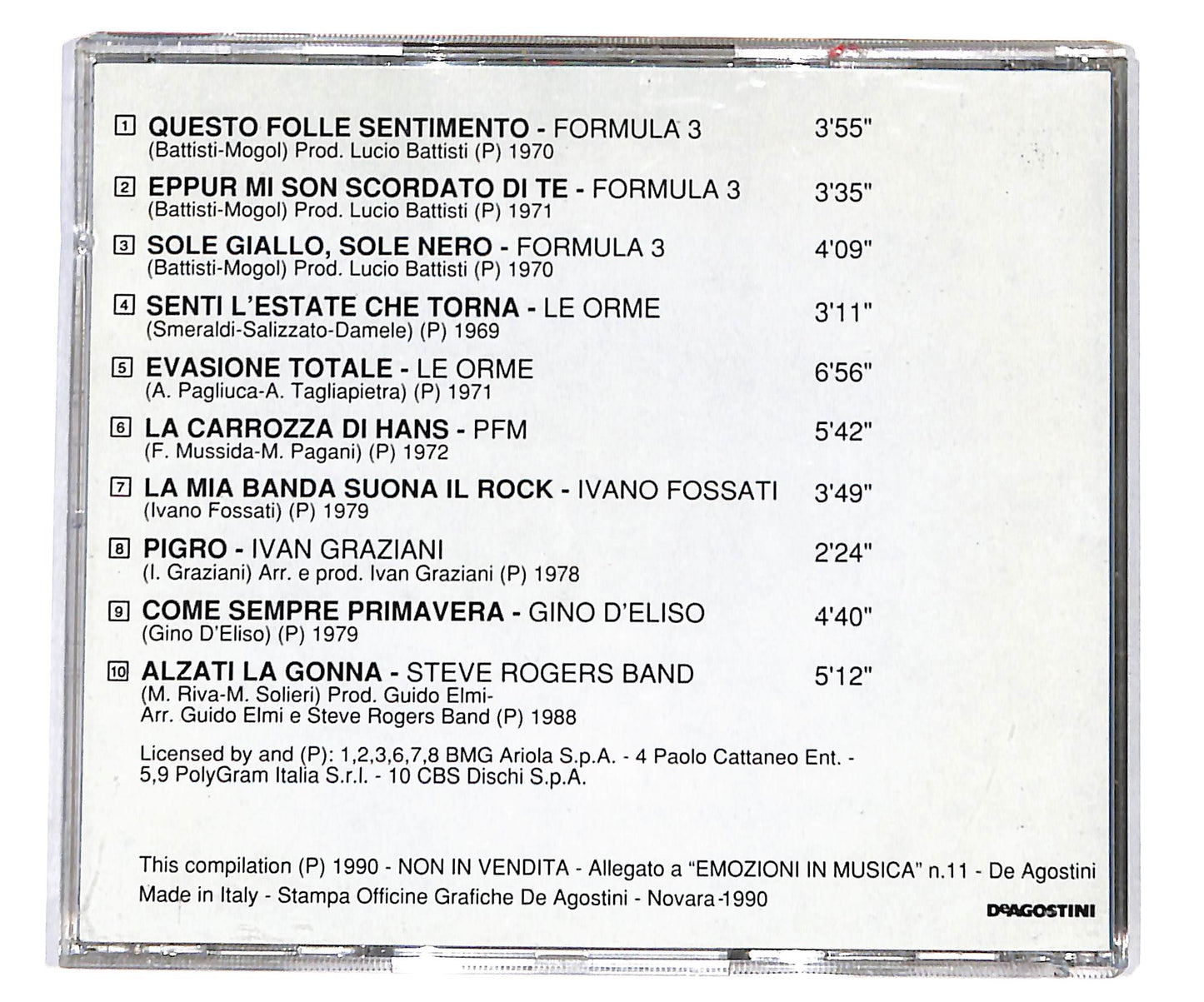 EBOND Various - La Mia Banda Suona Il Rock CD CD133650