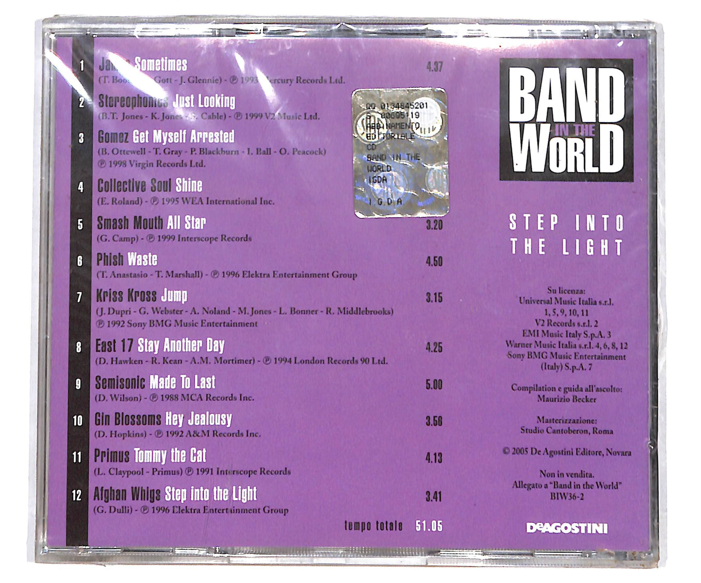 EBOND Various - Band In The World - Step Into The Light CD CD133654