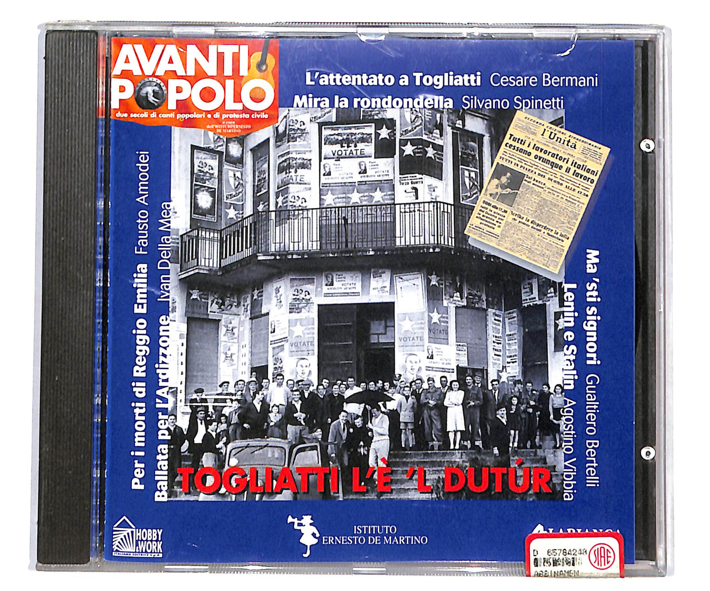 EBOND Various - AVanti Popolo - Togliatti L'E' 'L Dutur CD CD133711