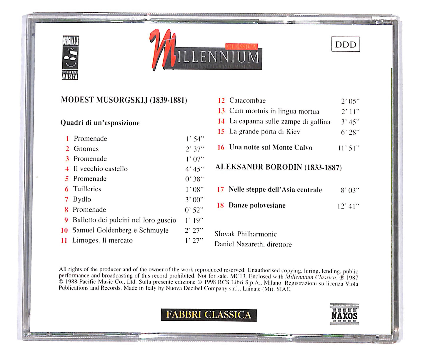 EBOND Various - Musorgdskij Borodin CD CD133718