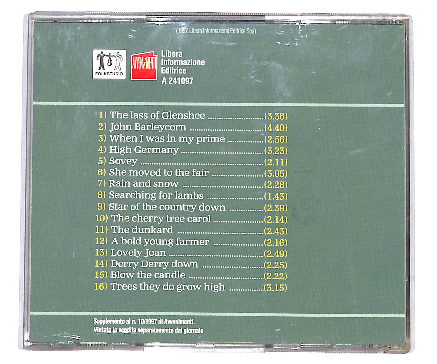 EBOND Various - Old England Stories - Antiche Ballate Celtiche CD CD133731