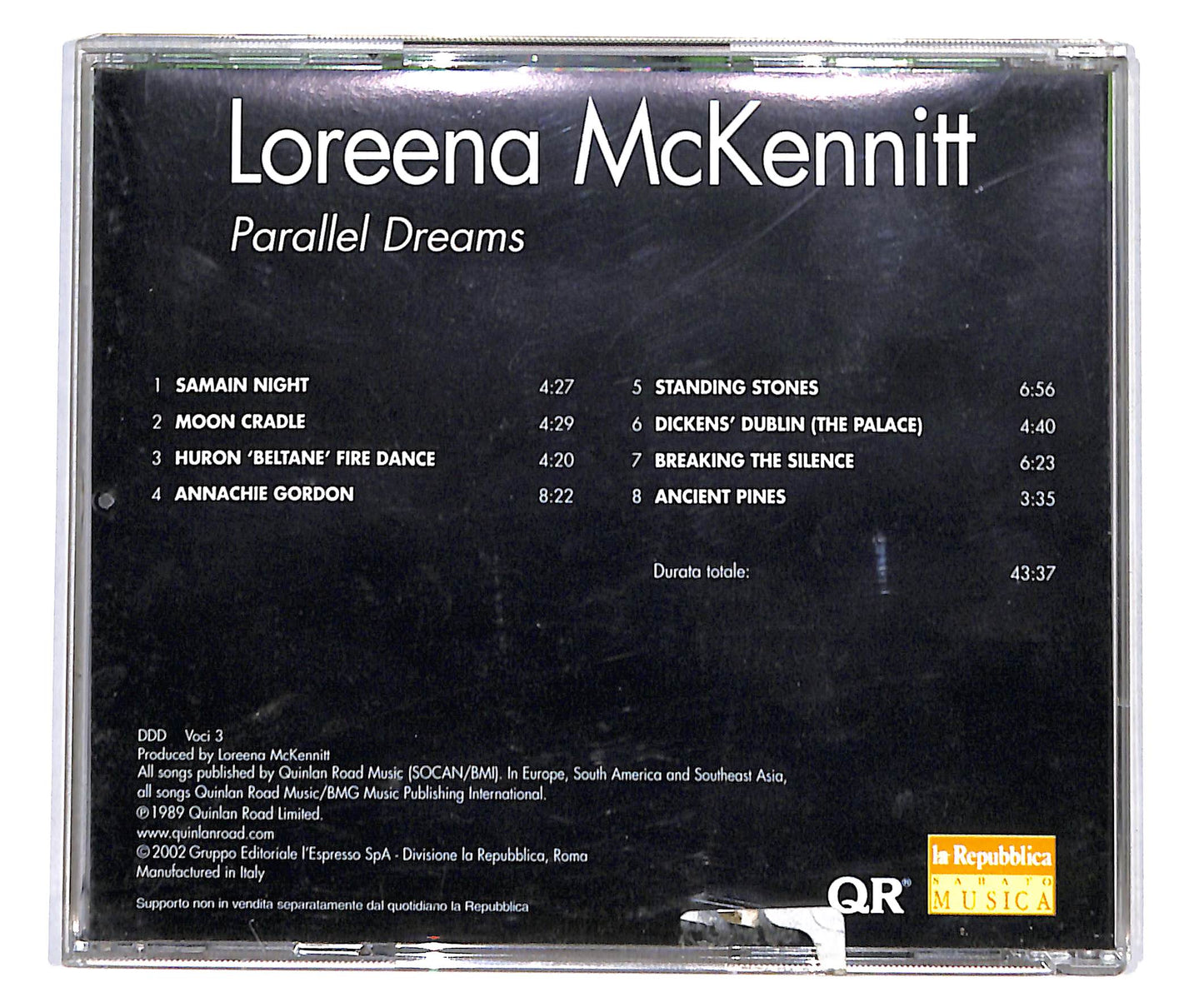 EBOND Loreena McKennitt - Parallel Dreams EDITORIALE CD CD133739