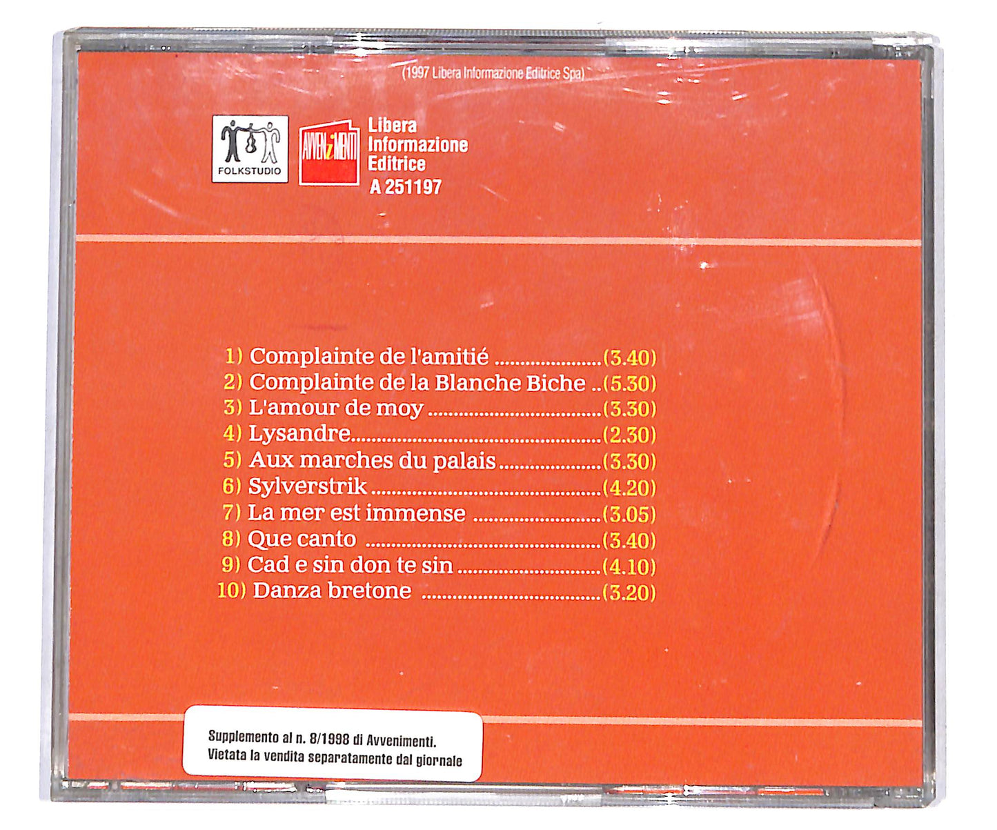 EBOND Veronique Chalot - Antiche Ballate Provenzali e bretoni CD CD133741