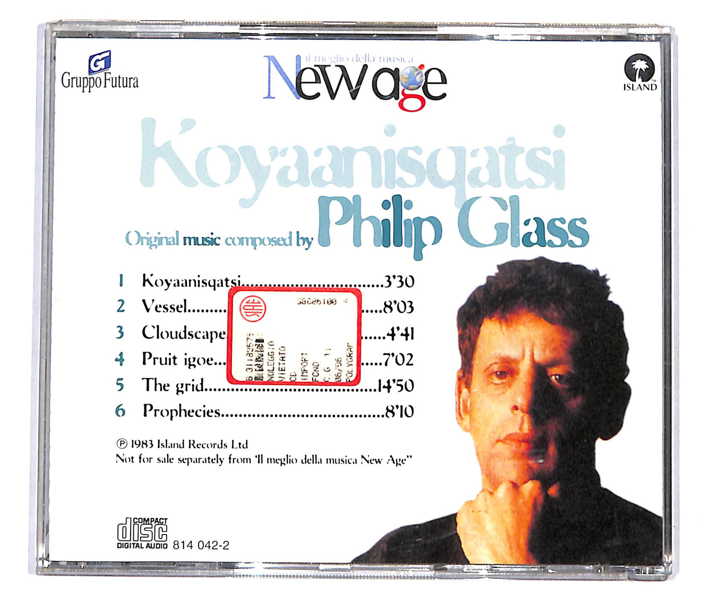 EBOND Philip Glass - Koyaanisqatsi CD CD133742