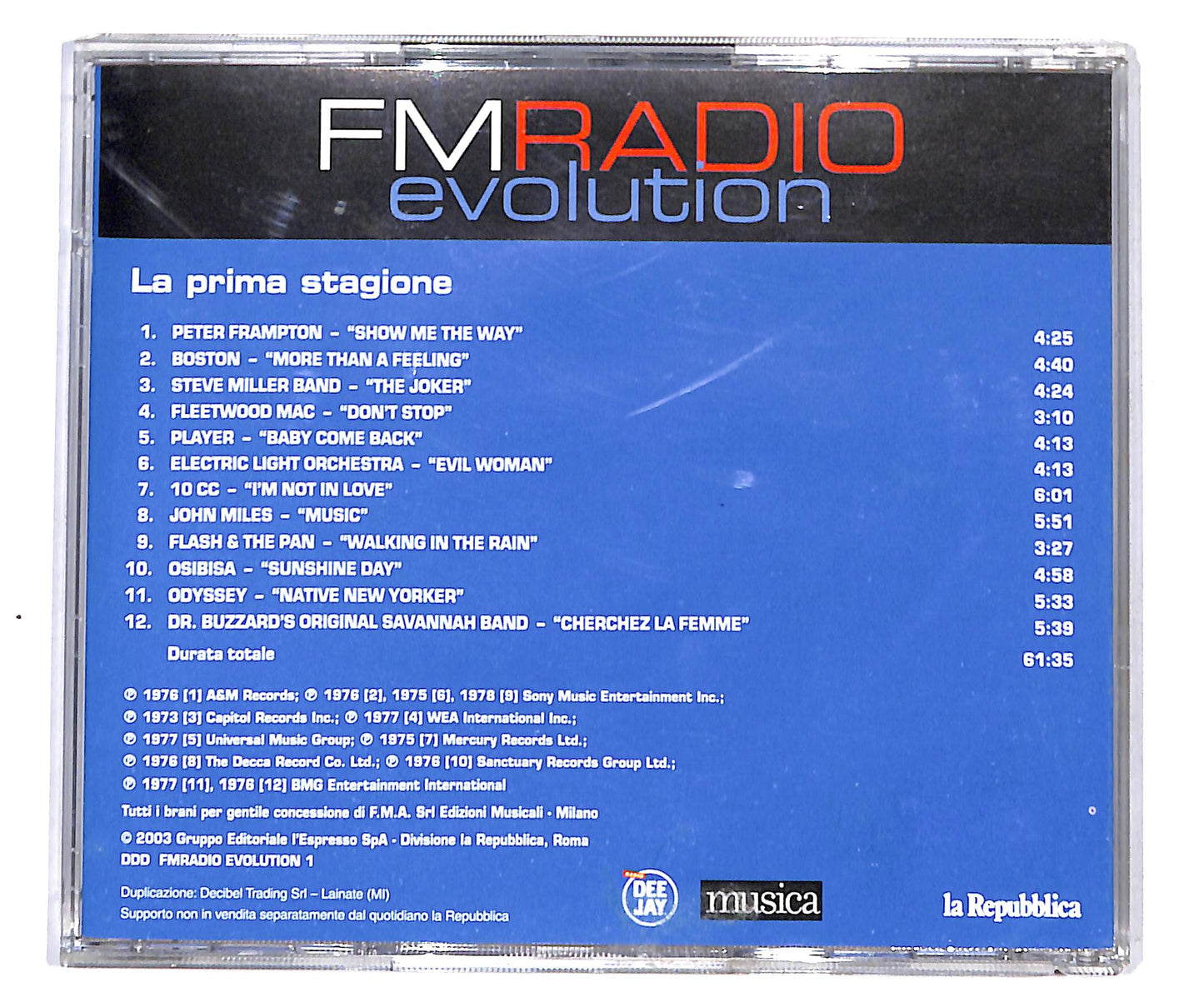 EBOND Various - FMRADIO Evolution - La Prima Stagione CD CD133746