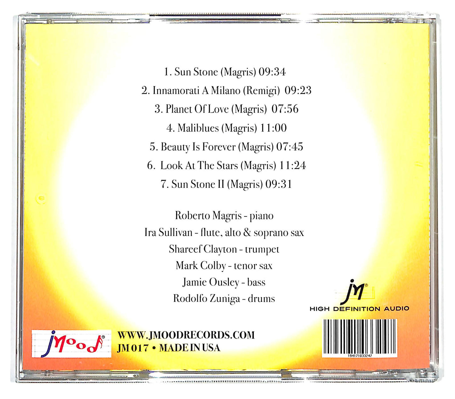 EBOND Roberto Magris - Sun Stone CD CD133867