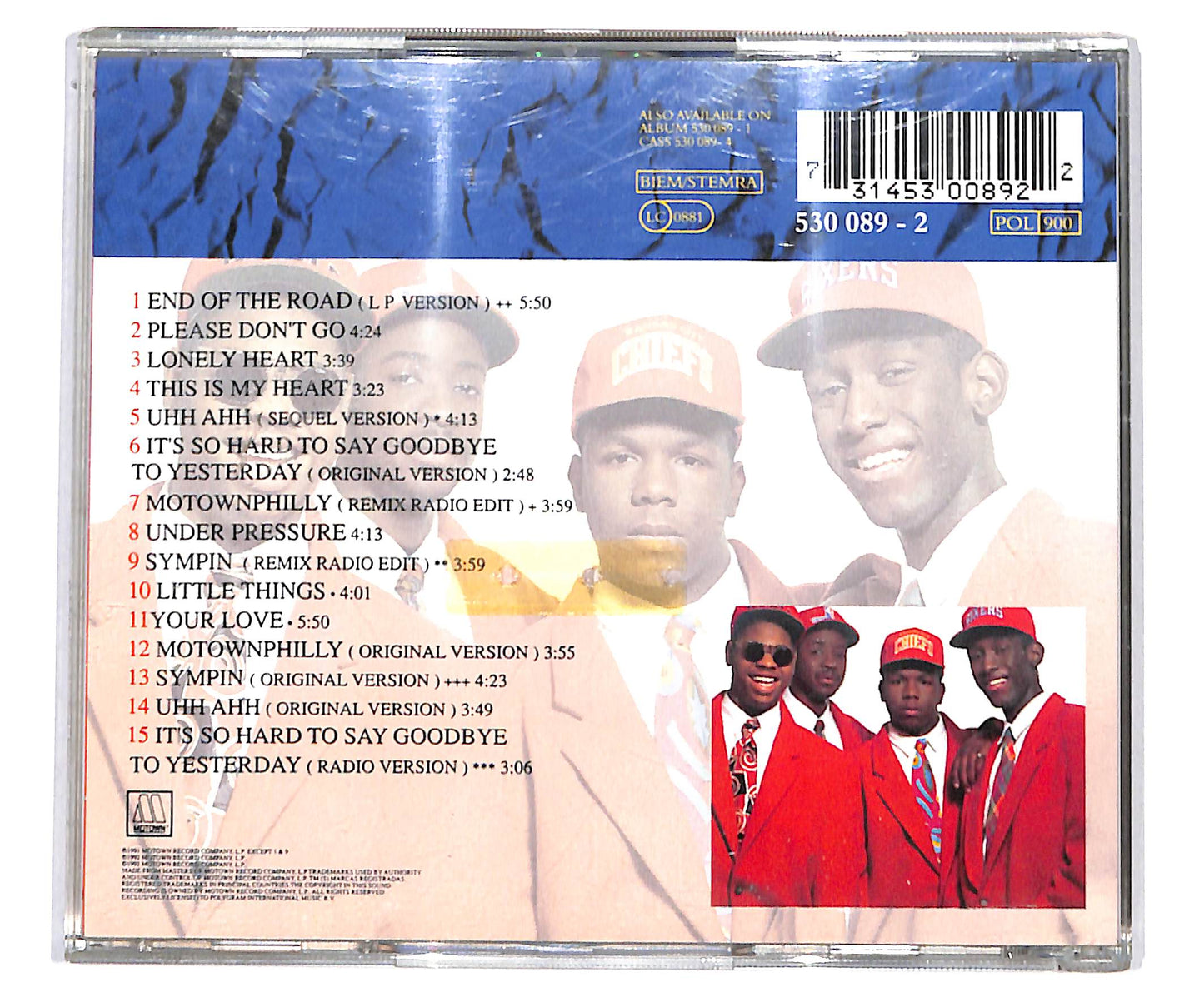 EBOND Boyz Ii Men - Cooleyhighharmony CD CD133906