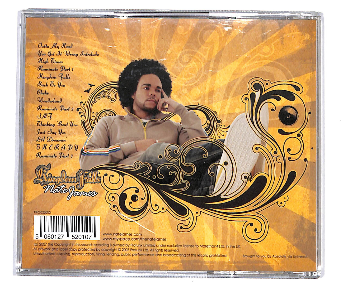 EBOND Nate James - Kingdom Falls CD CD133937