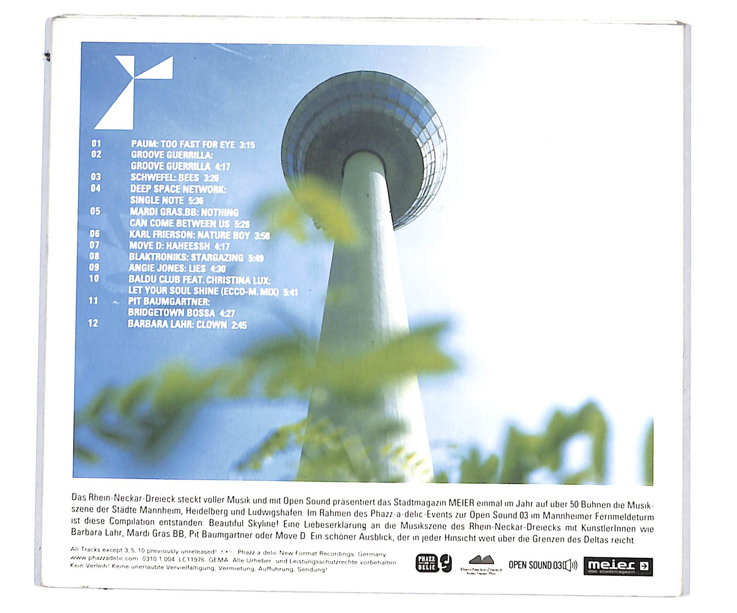 EBOND Beautiful Skyline - OpenSound.03 The Compilation CD CD133940