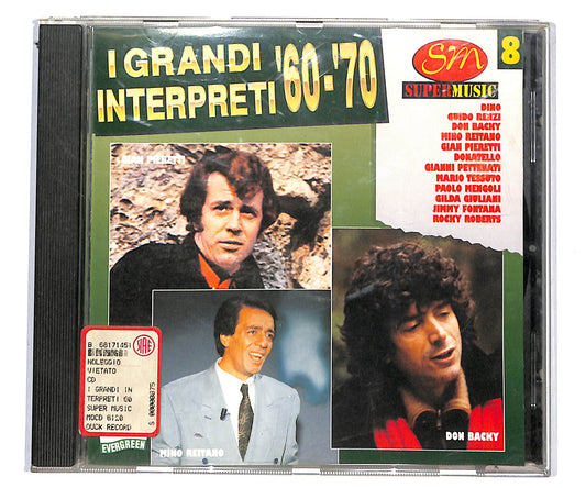 EBOND Various - I Grandi Interpreti '60-'70 Vol. 8 EDITORIALE CD CD133953
