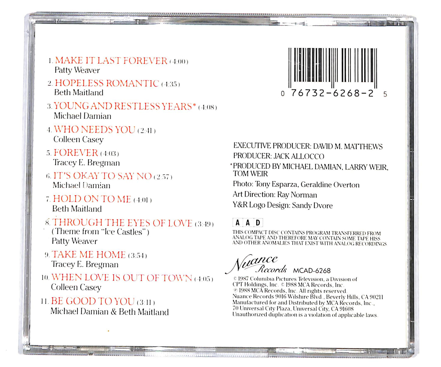 EBOND Various - The Young And The Restless CD CD134004