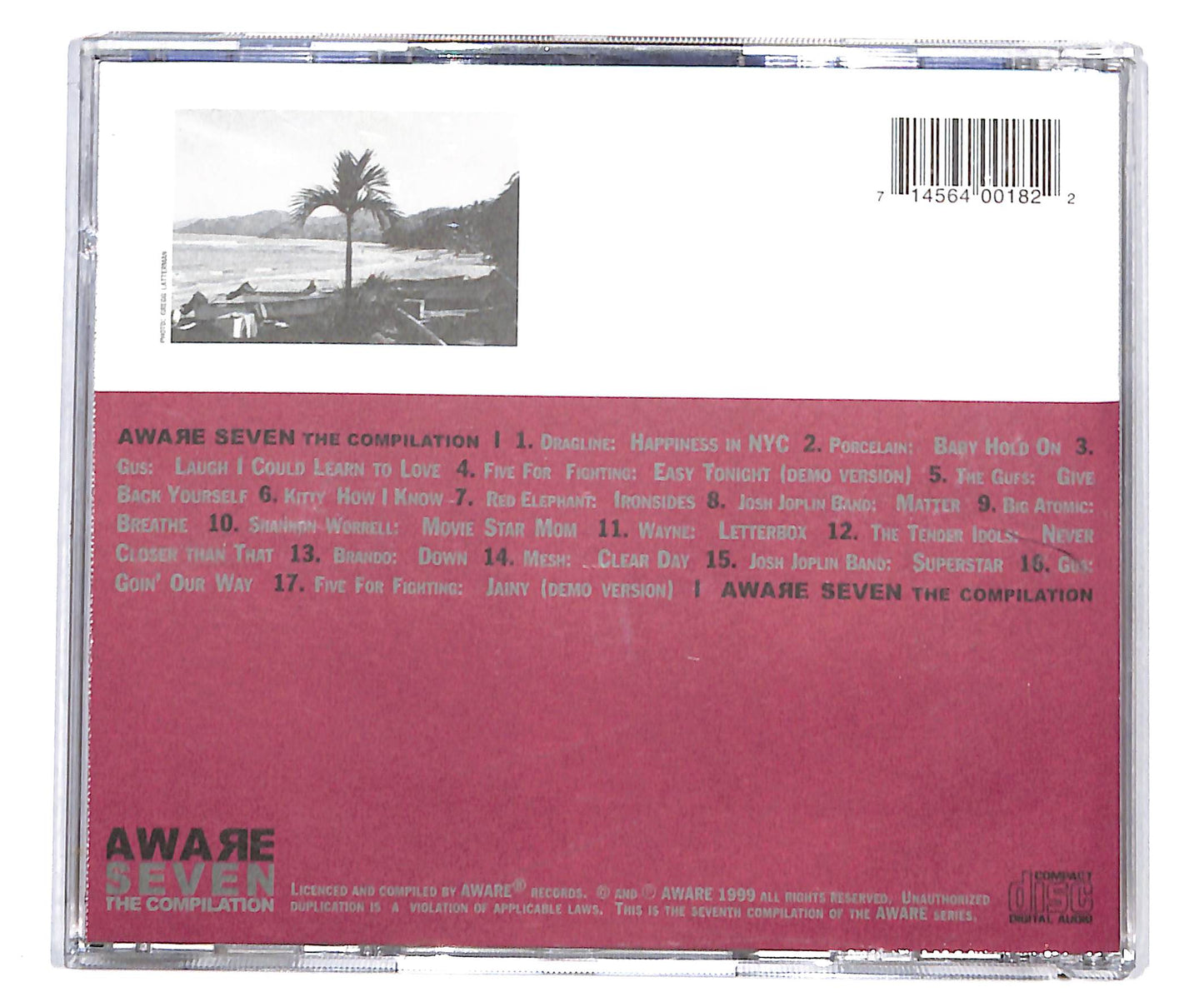 EBOND Various - Aware Seven: The Compilation CD CD134005